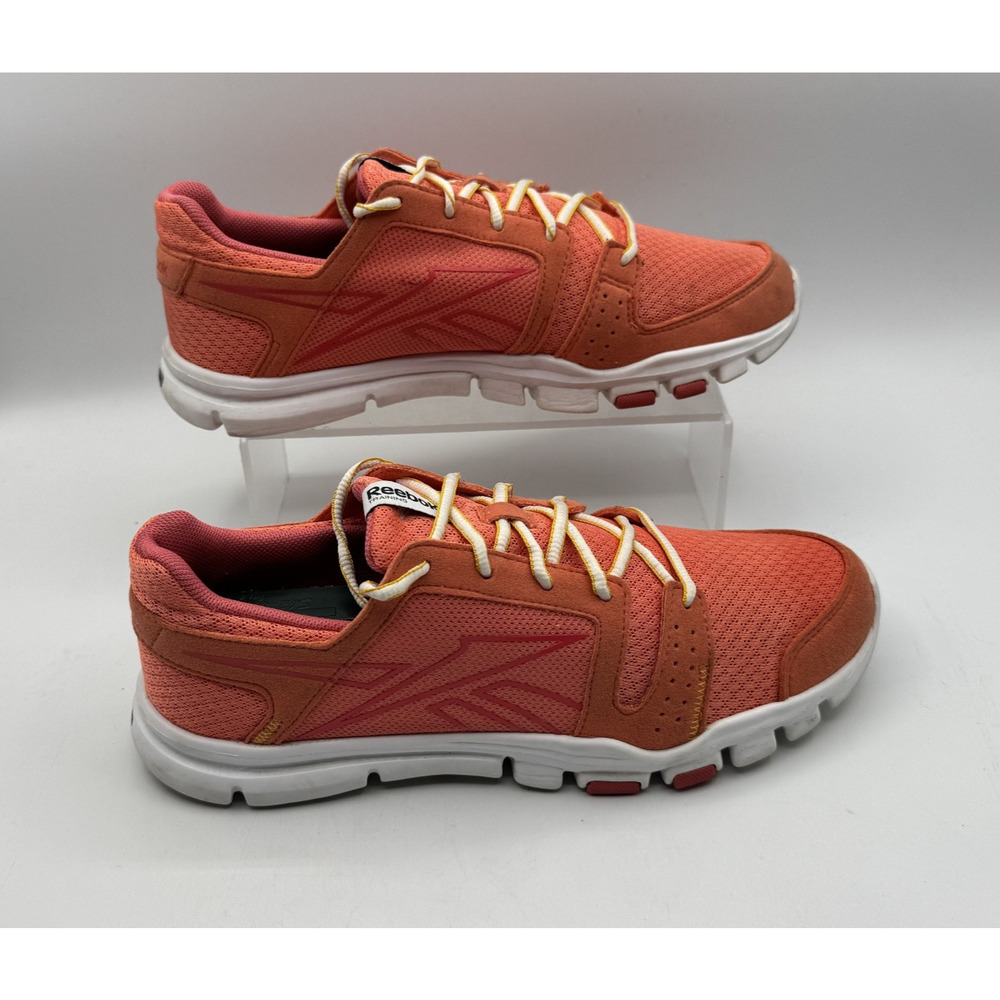 Reebok Women's Yourflex Trainette Athletic Running Shoes Orange Size 8.5 pre-own